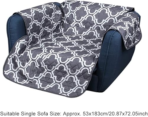 Miniatura 2 de Pet Sofa Cushion, Ultrasonic Impressing Polyester Pongee with Printed Design, Impermeable and Non Slip Single Sofa Protector 53x183cm, Multiple