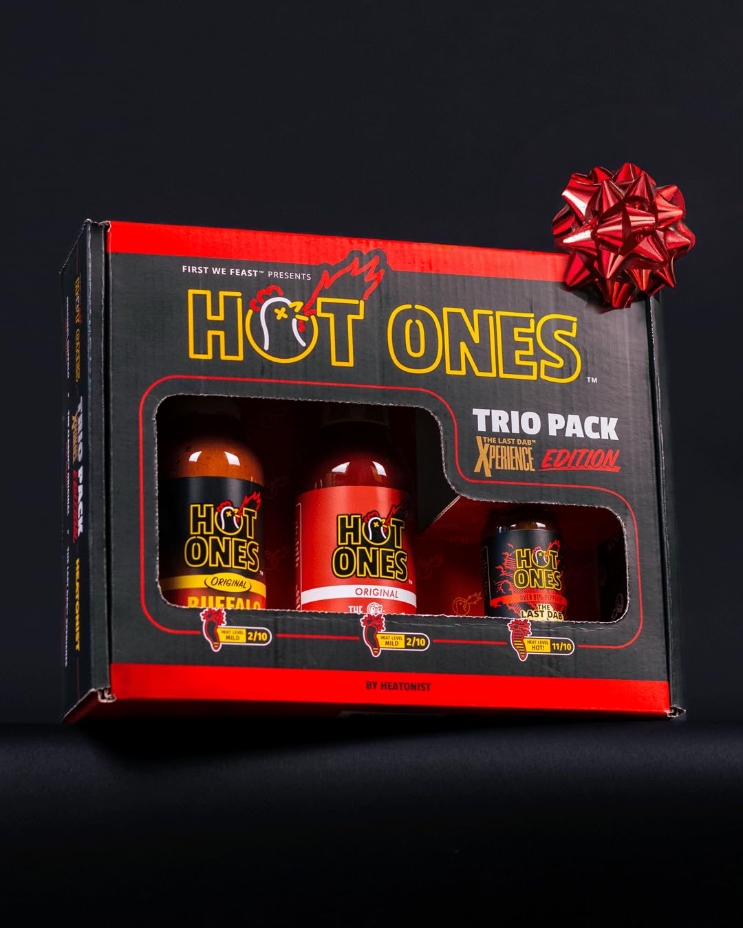 Amazon.com : Hot Ones Hot Sauce Gift Set Mini Dab Challenge