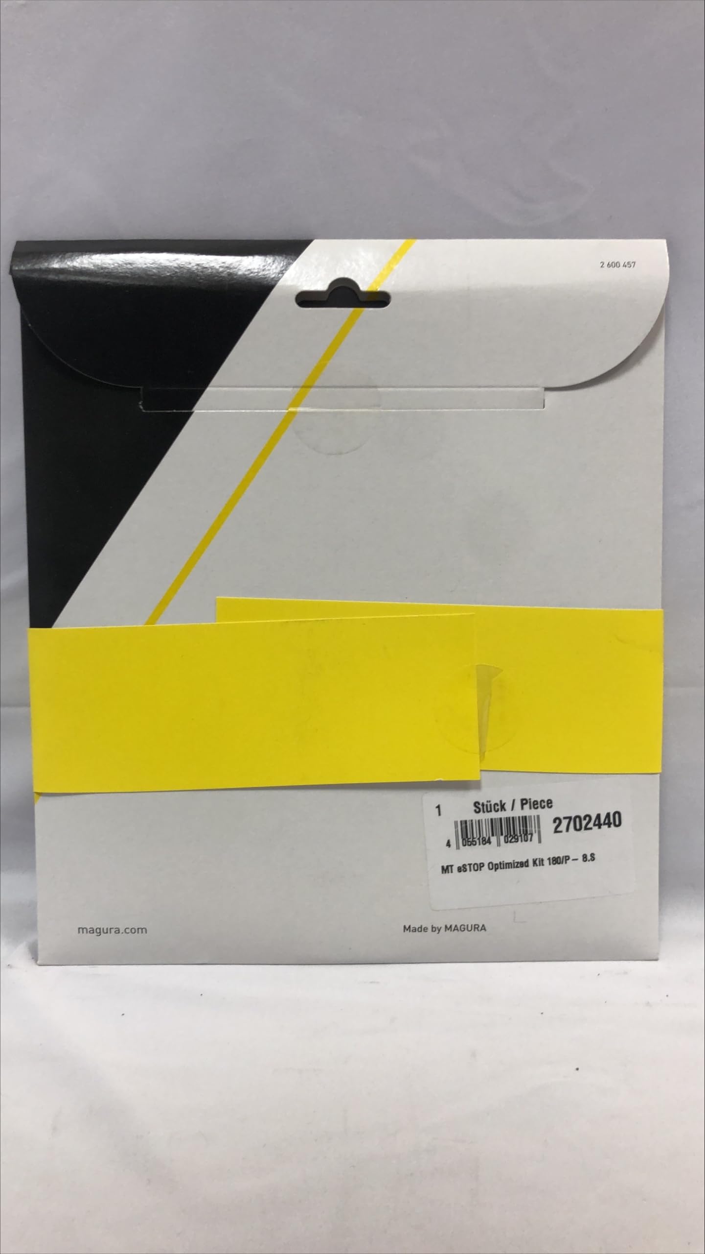 Magura MT eSTOP Optimiertes Kit mit 8.S MDR-P 6-Loch Ø180mm Bremsscheibe und Bremsbeläge