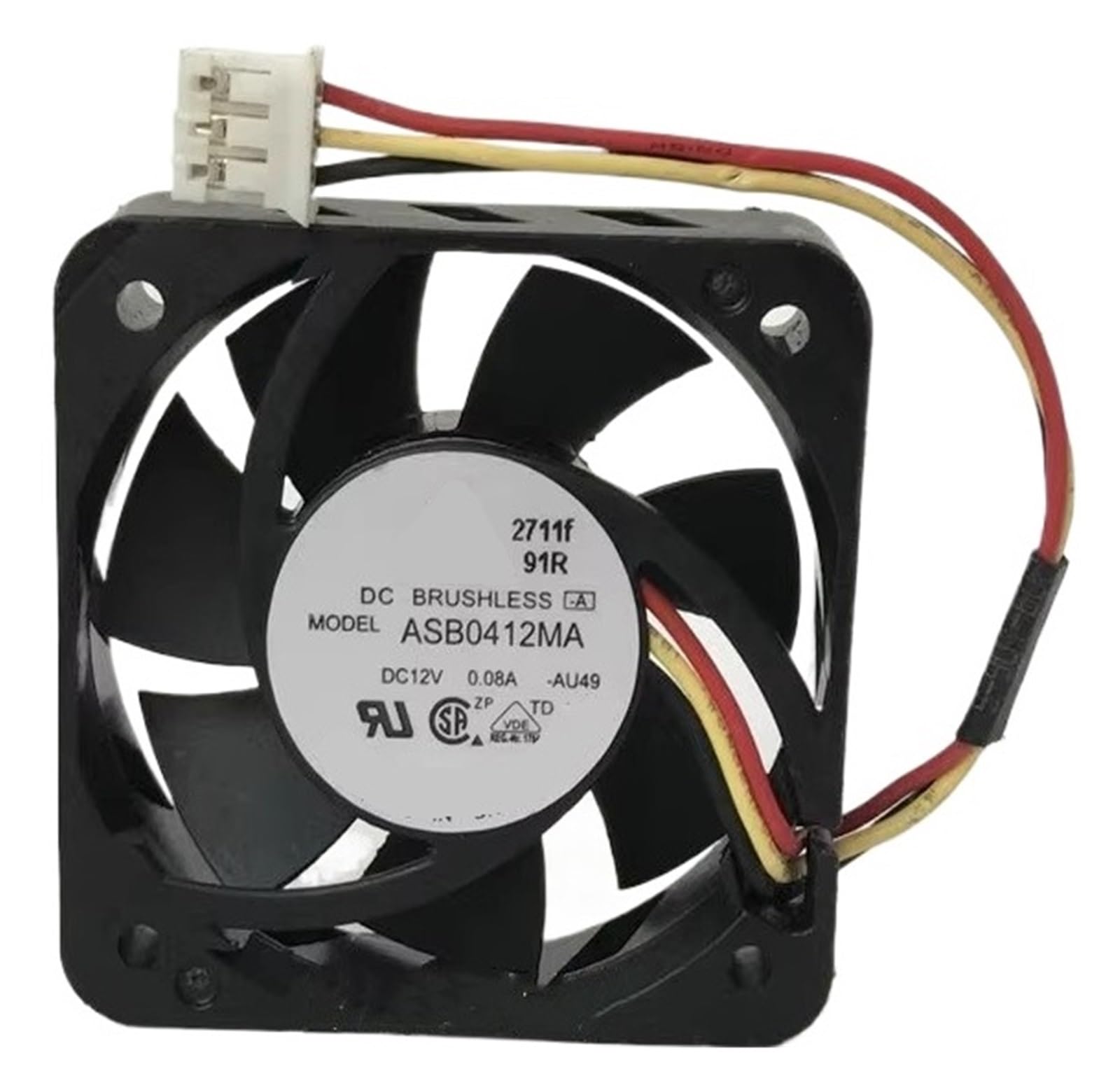 WEUSANXPL 4010 ASB0412MA DC12V 0.08A 40 * 10MM 4CM Cooling Fan