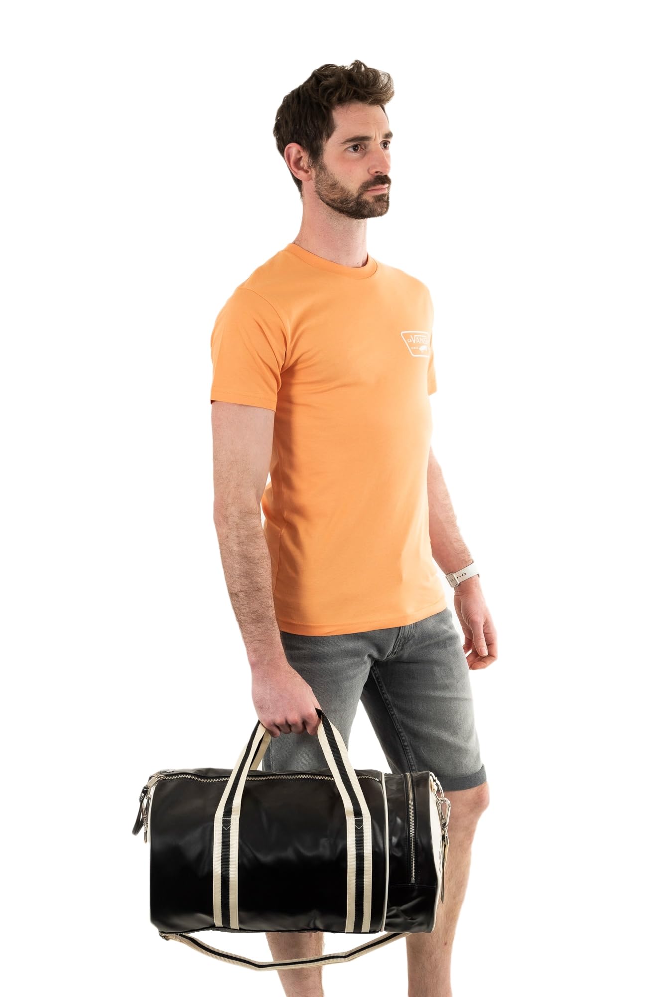 Fred Perry Bolsa Clásica Negra Unisex