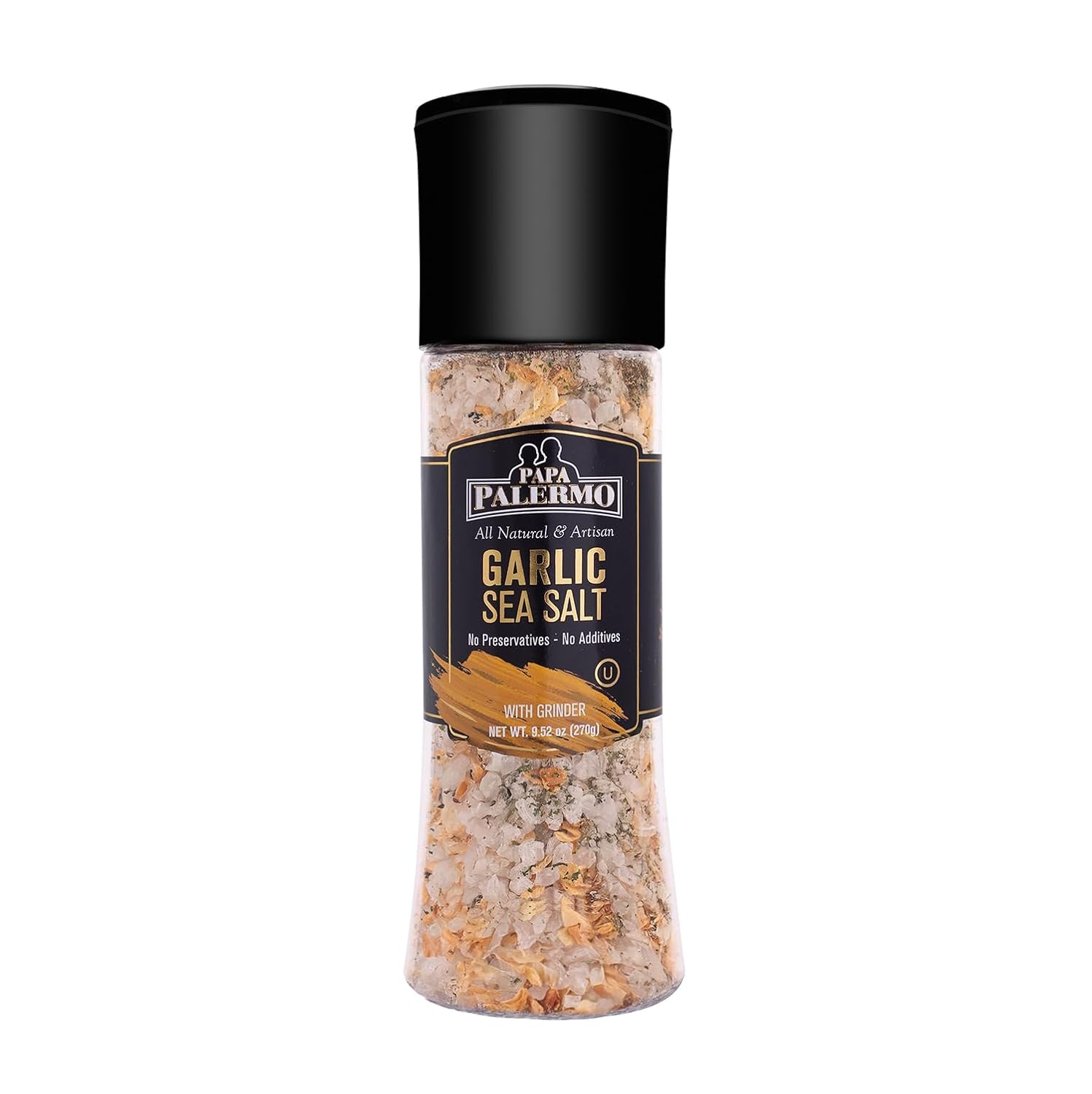 Sal de Ajo con Molinillo Palermo 255 g