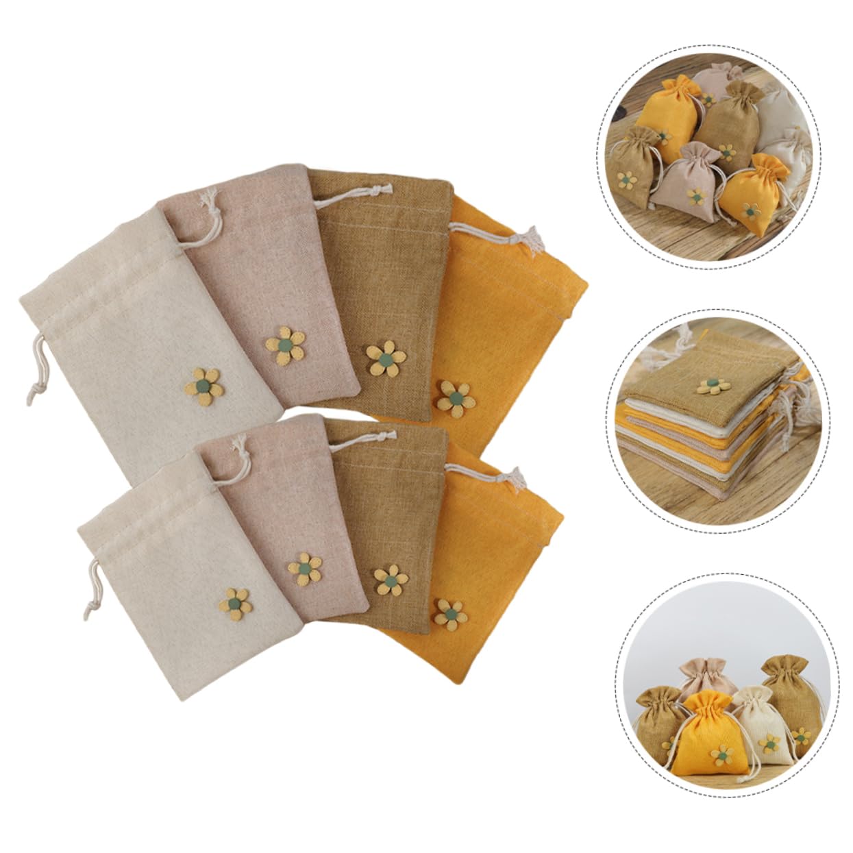 Amazon.co.jp: SOESFOUFU 8個入り 空の香り付きサシェバッグ 乾燥花用