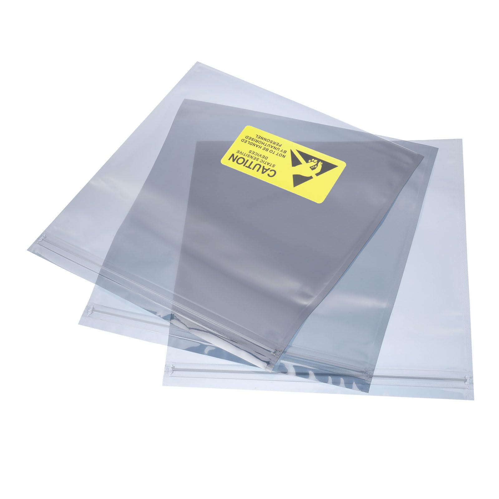 MECCANIXITY Anti Static Bags Shielding Bag 30pcs 8.7x9.4inch(22x24cm) Resealable with Labels for Hard Drive HDD SSD PCB Board