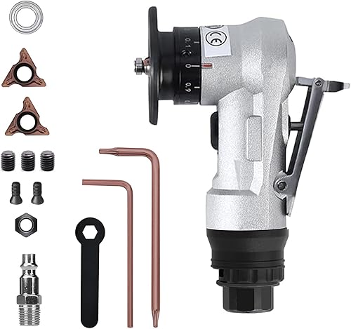 Mini máquina de biselado 2 en 1, herramienta de chaflán de aire, herramienta de desbarbado para madera de metal, herramientas neumáticas, pequeñas