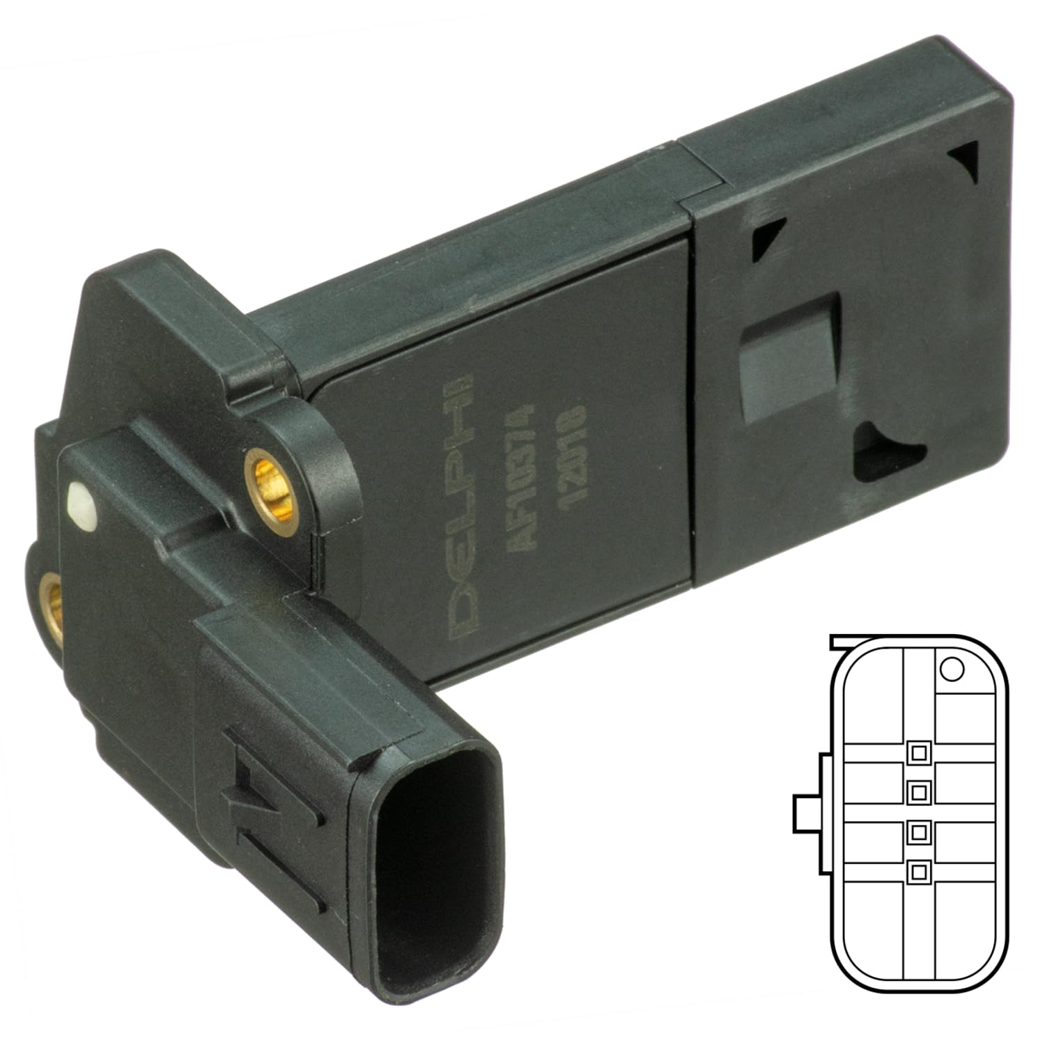 Delphi AF10374-12B1 Air Flow Meter