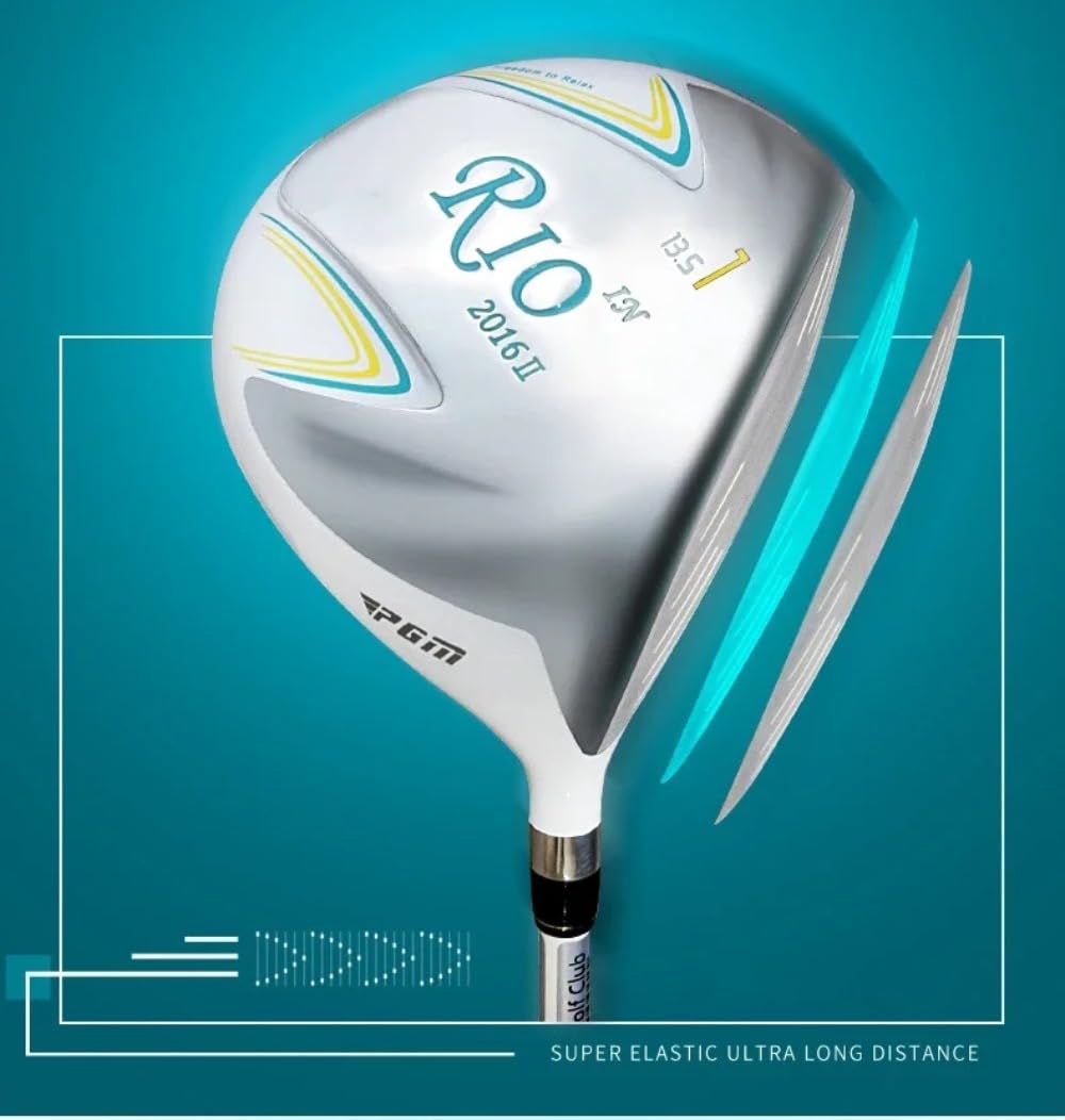#1/3/5/ Iron Wood Golf Driver 460CC - Eje de Carbono Ligero para Hombres y Mujeres, Alto Lanzamiento y Distancia máxima, Deportes y al Aire Libre