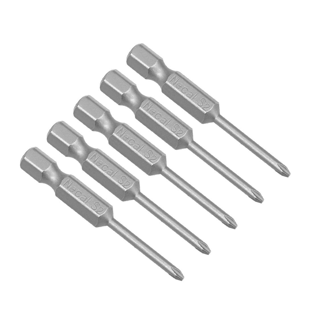 Tournevis magnétiques Phillips 2.5PH0 uxcell embouts de vissage H1/4 50mm a18122500ux0014