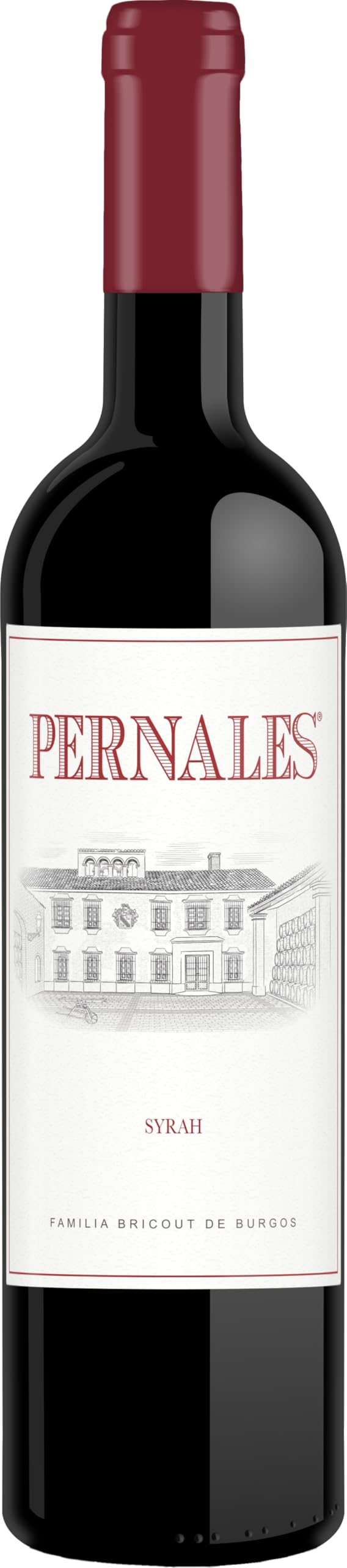 Pernales Syrah - Pack 6 botellas de 75 cl - Vino tinto.