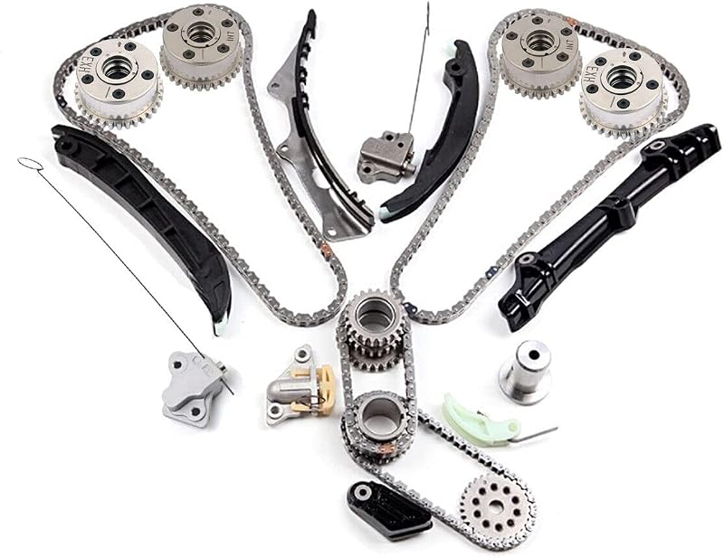 Kit de engrenagens VVT da corrente de distribuição GELUOXI para Chrysler, Jeep e Dodge 3.6L V6 Pentastar – Conjunto
