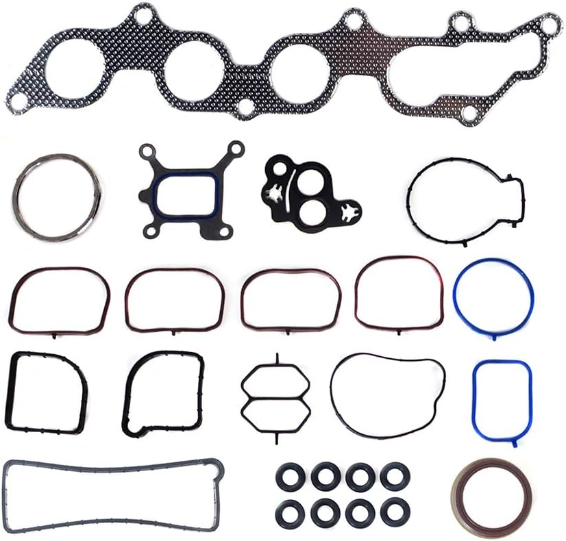 MPLUS Cylinder Head Gasket & Head Bolt Set for 2006-2009 for Ford Fusion SE SEL & 2006-2009 Mercury Milan 2.3L L4 16 Valve