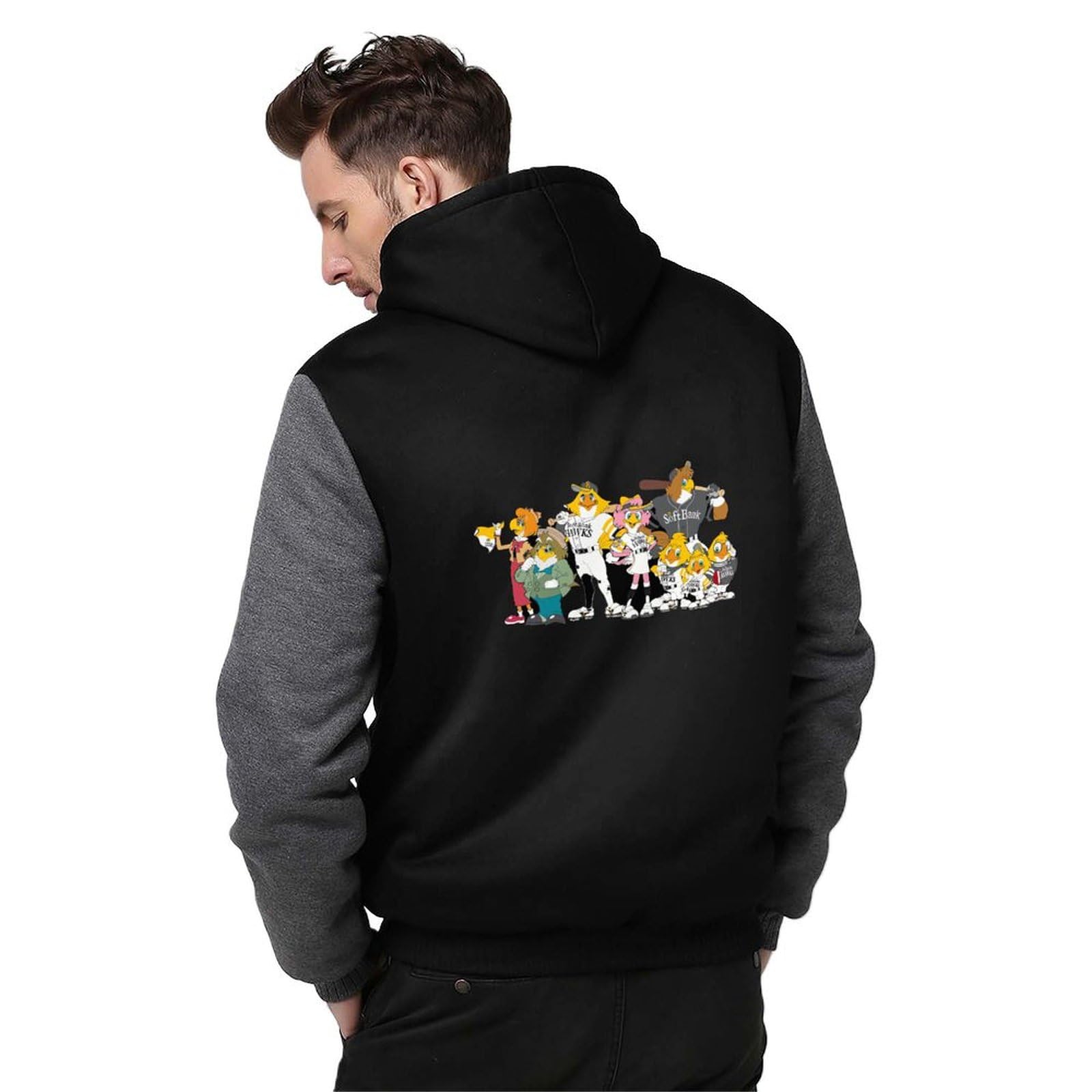 Amazon.co.jp: 福岡ソフトバンクホークス パーカー 長袖 ジップアップ