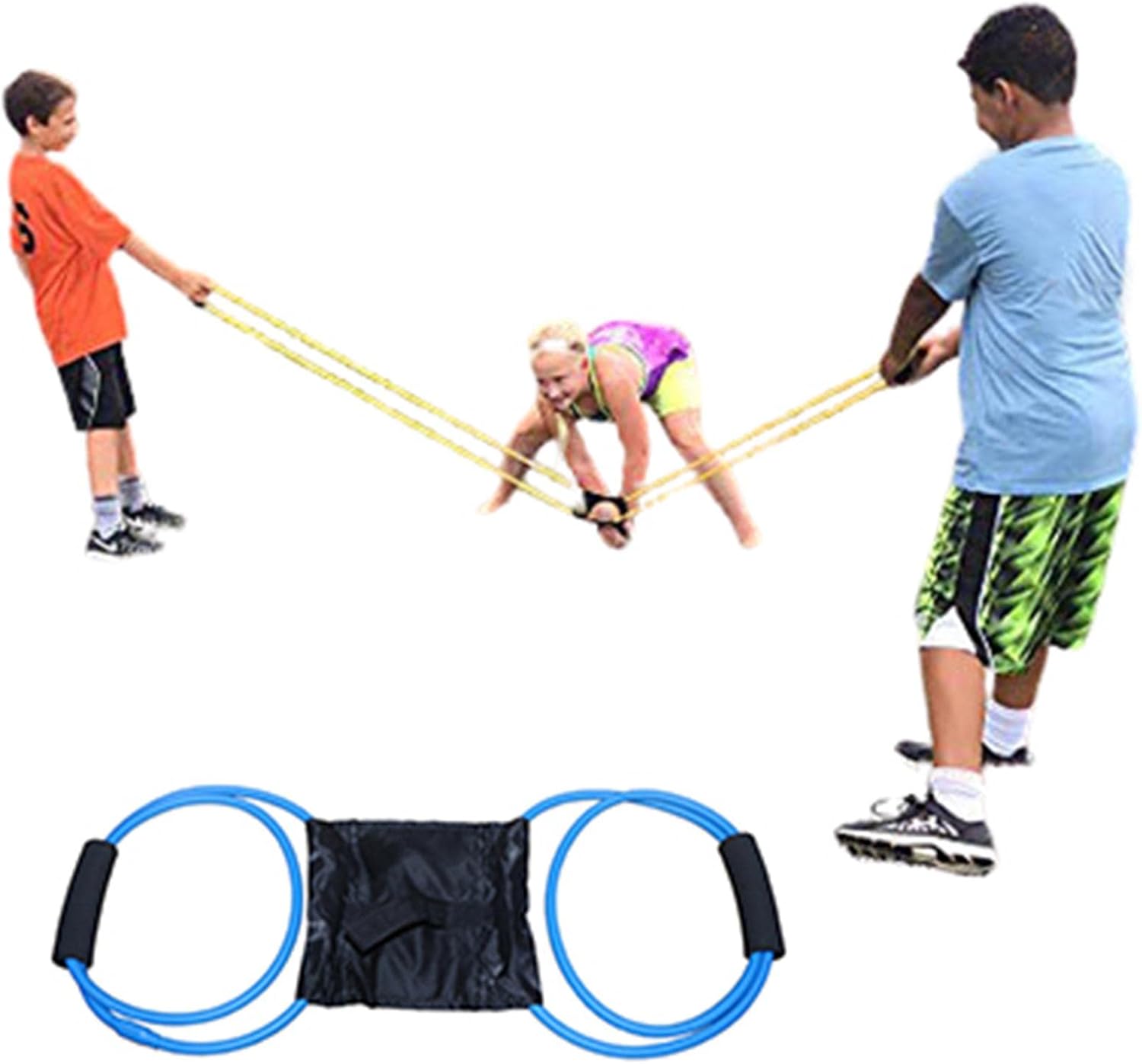 Water Balloon Launcher Slingshot 3 Person TShirt Launcher,TShirt