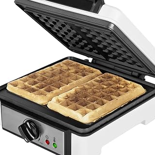 Princess 01.132397.01.001 Waffle Maker, 2000 W, Silver, Black