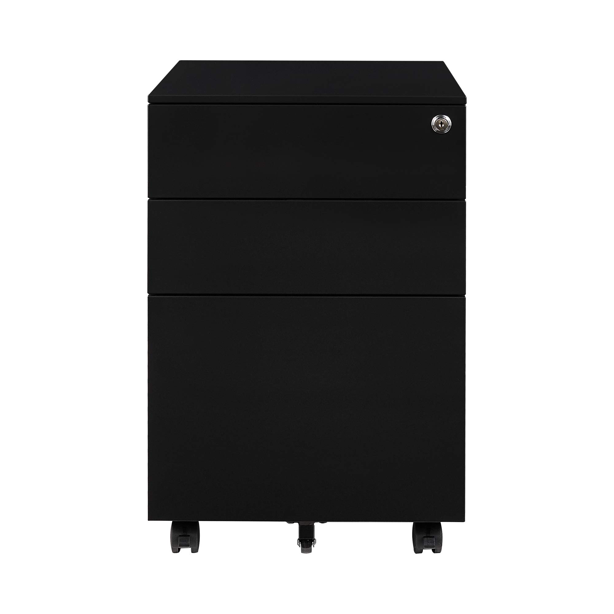 Buy Fesbos Vertical File with Lock, 3 Drawer Mobile Metal