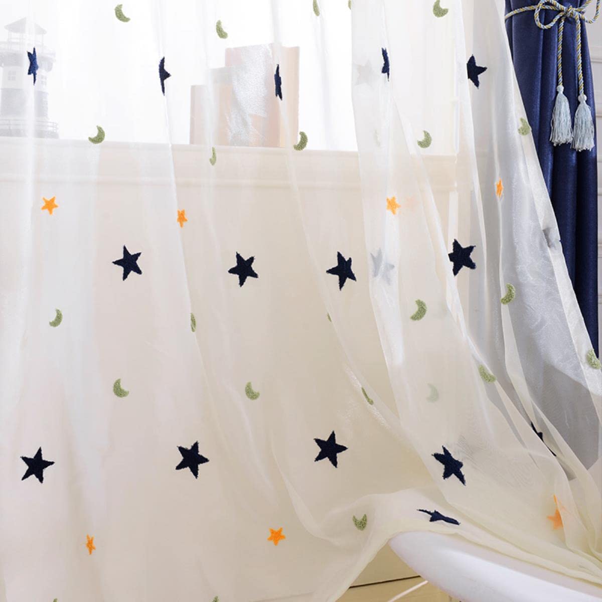 DANLIM Tenda Oscurante Camera Da Letto Bambini 2 Pannelli