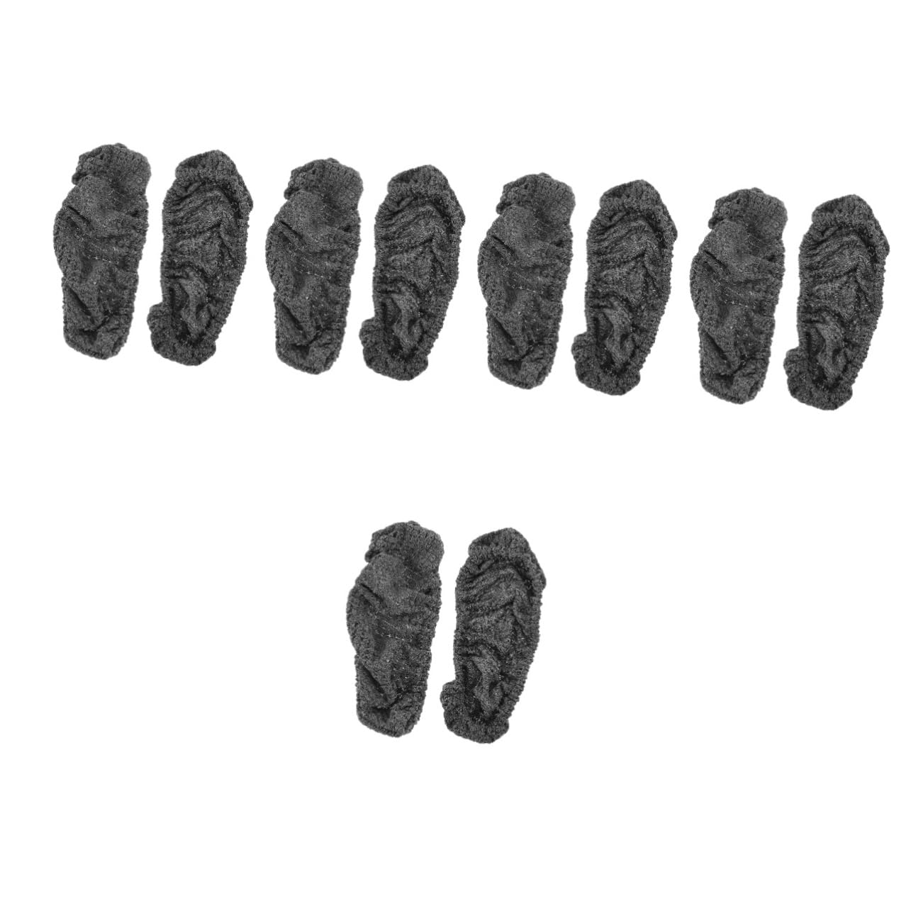 Copribraccioli ergonomici per sedia da ufficio, 5 paia di fodere elastiche per il comfort, gomitiere elastiche, perfette per sedie da ufficio, migliorano supporto e stile