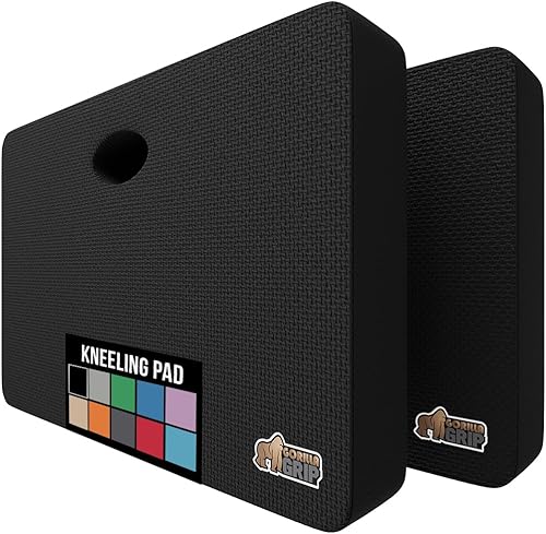 Vista 84 de Gorilla Grip - Tapete original grueso de alta calidad para arrodillarse, ideal para jardinería, trabajar en el patio, yoga, para arrodillarse