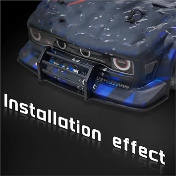 Compatible With Arrma For Infraction 6S For Blx 1/7 RC Car Upgrade Parts Replace Aluminum Front Bumper With Mounting Screws Rc Crawler Bumper