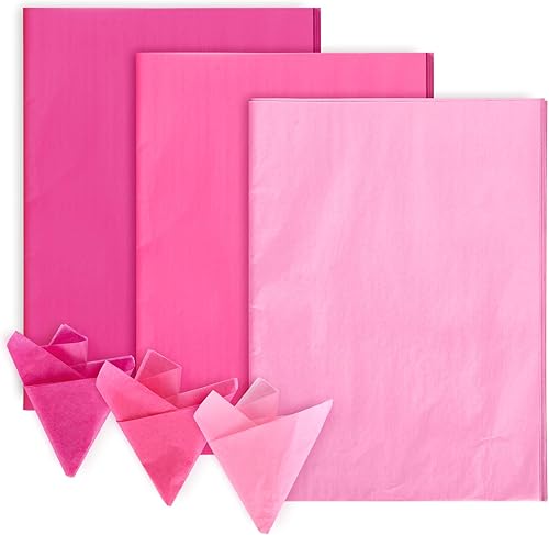 Miniatura 8 de Whaline 90 hojas de papel de seda azul polvoriento surtido de mezcla de azul degradado, papel de regalo de 3 colores, papel de seda para