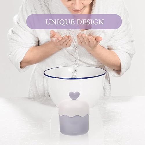 Miniatura 3 de Beavorty Fabricante de espuma facial para hacer burbujas faciales, vaso espumador de crema rica, herramienta de cuidado de la piel de plástico,