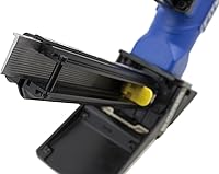 Vista 6 de Estwing EF18GLCN - Clavadora neumática de calibre 18 de 1-34 pulgadas, pistola de clavos ergonómica y ligera con placas base antimanchas