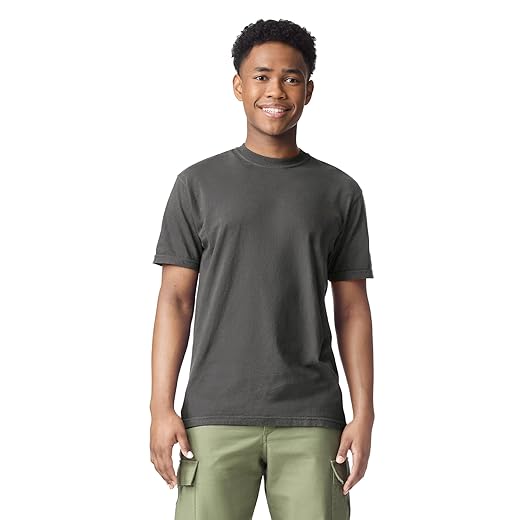 Comfort Colors Adult Short Sleeve Tee, Style 1717, Pepper, Large