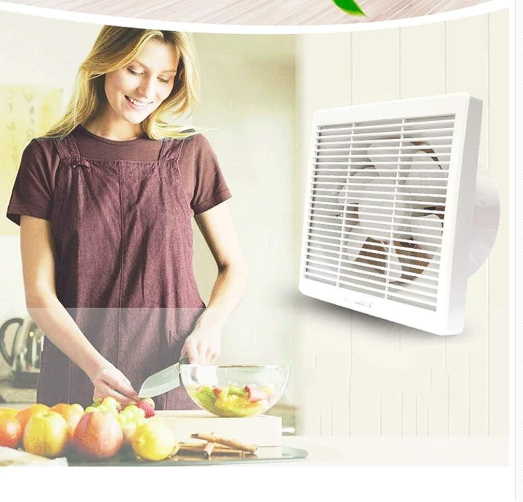 Wall Mounted Exhaust Fan Variable Speed, Vent Fan for Home Attic, Shed, or Garage Ventilation, Speed Selector, Quiet