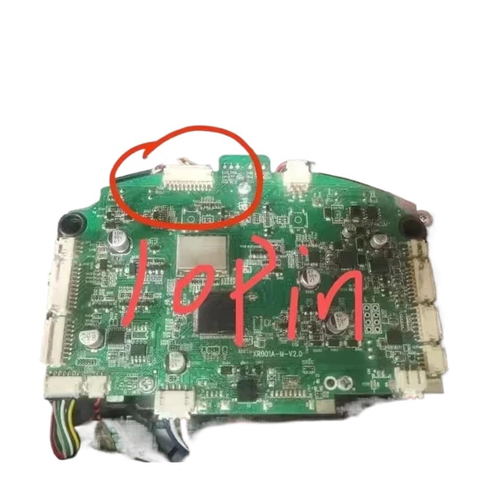 HZJNHCHMB Vacuum Cleaner Motherboard, Compatible For LIECTROUX, C30B Robot Vacuum Cleaner Parts Main Board Accessories Replacement(10 Pin)