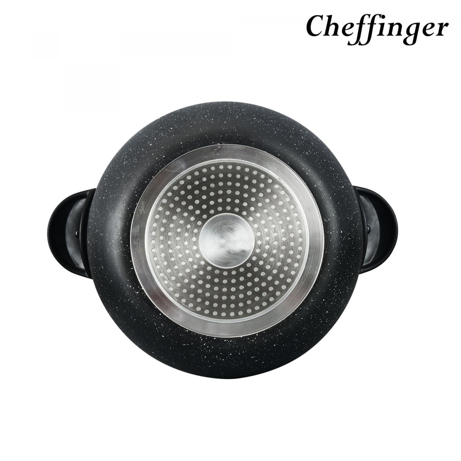 Cheffinger - Kitchen & Tableware - Pots - Best Selling Products - Cheffinger CF-COUS8: 8L Marble Coated Steam Cooker Couscous Pot