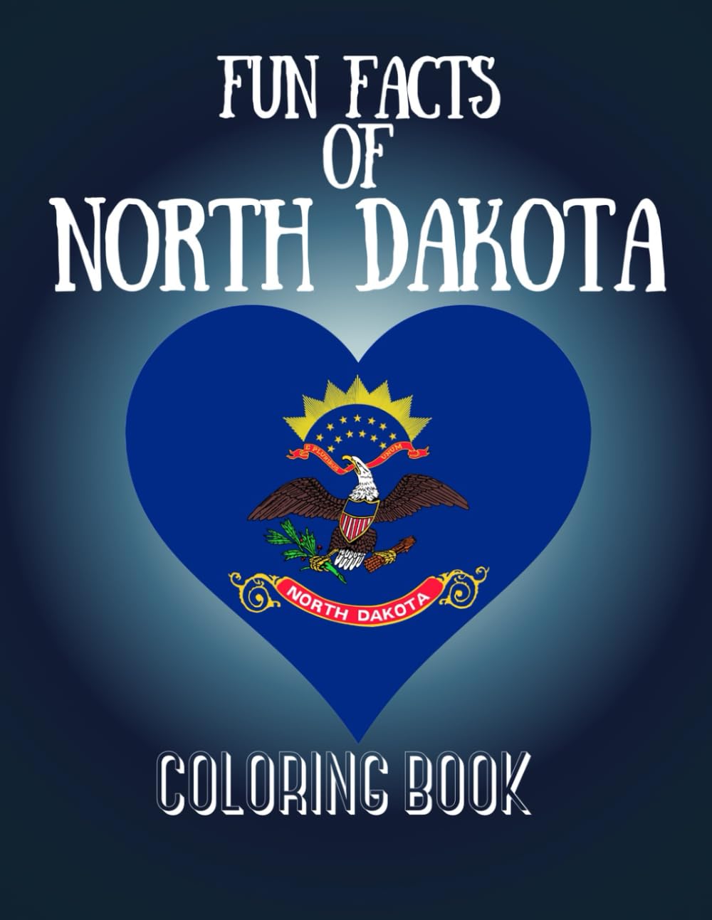 Fun Facts of North Dakota Coloring Book