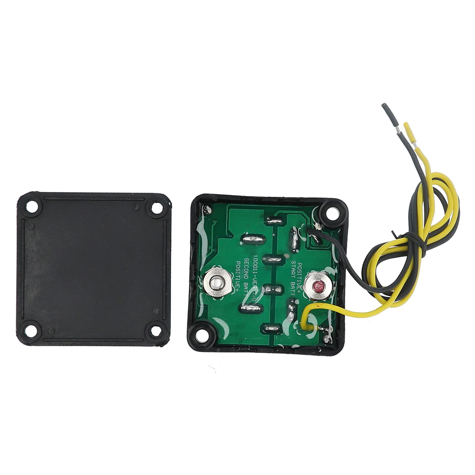 Jeanoko Kit Isolatore Batteria Intelligente Impermeabile con relè di Tensione per Veicoli Fuoristrada per Impieghi Gravosi 12V 140A