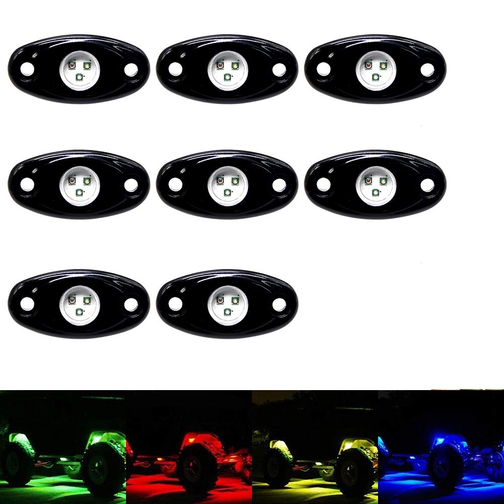 Buy OPP ULITE Led Rock Lights, RGB Color, APP Control, DIY Color Timing