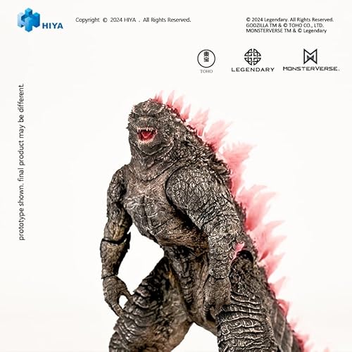 Hiyatoys HIYA Exquisite Basic Series None Scale 7 Inch Godzilla x Kong The New Empire Godzilla Evolved Ver. Action Figure