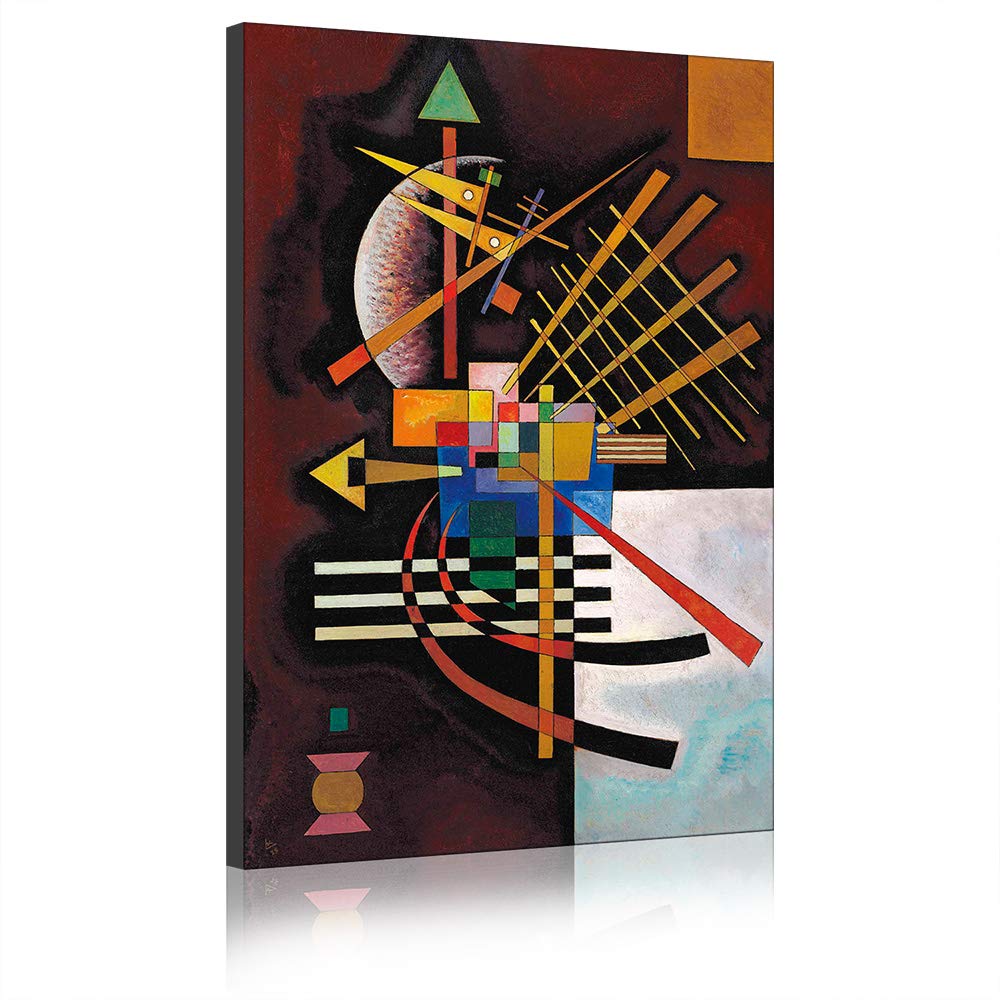 Art mural abstrait Kandinsky affiche peinture à l'huile reproduction sur toile giclée