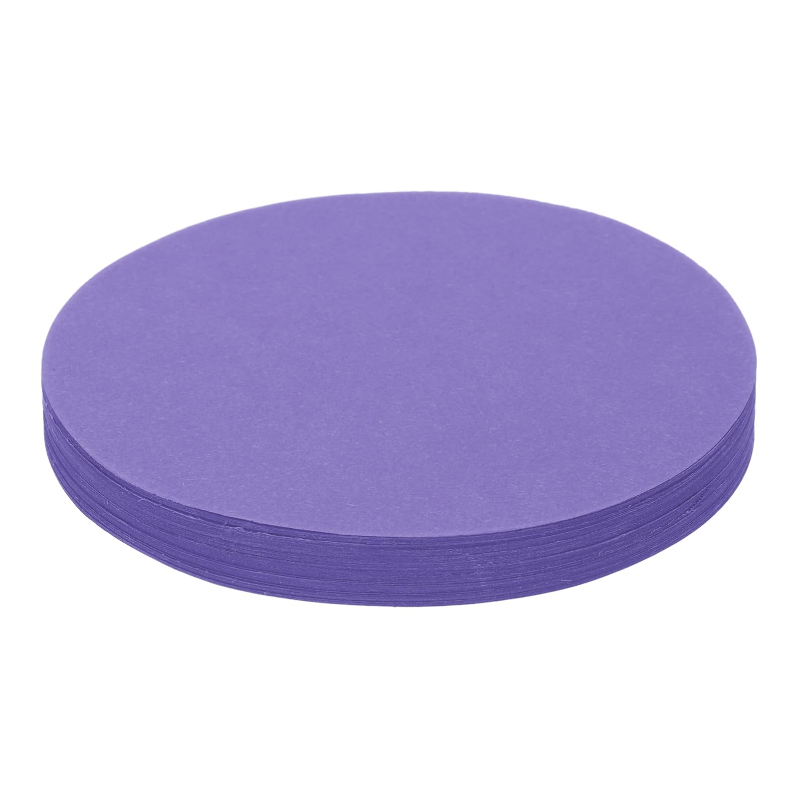 Rebower 100 Sheets Circles Cutouts Paper, 4 Inch Round Origami Cardstock Construction Paper, [for Arts DIY Crafts Art Bulletin Board Decorations ] Dark Purple