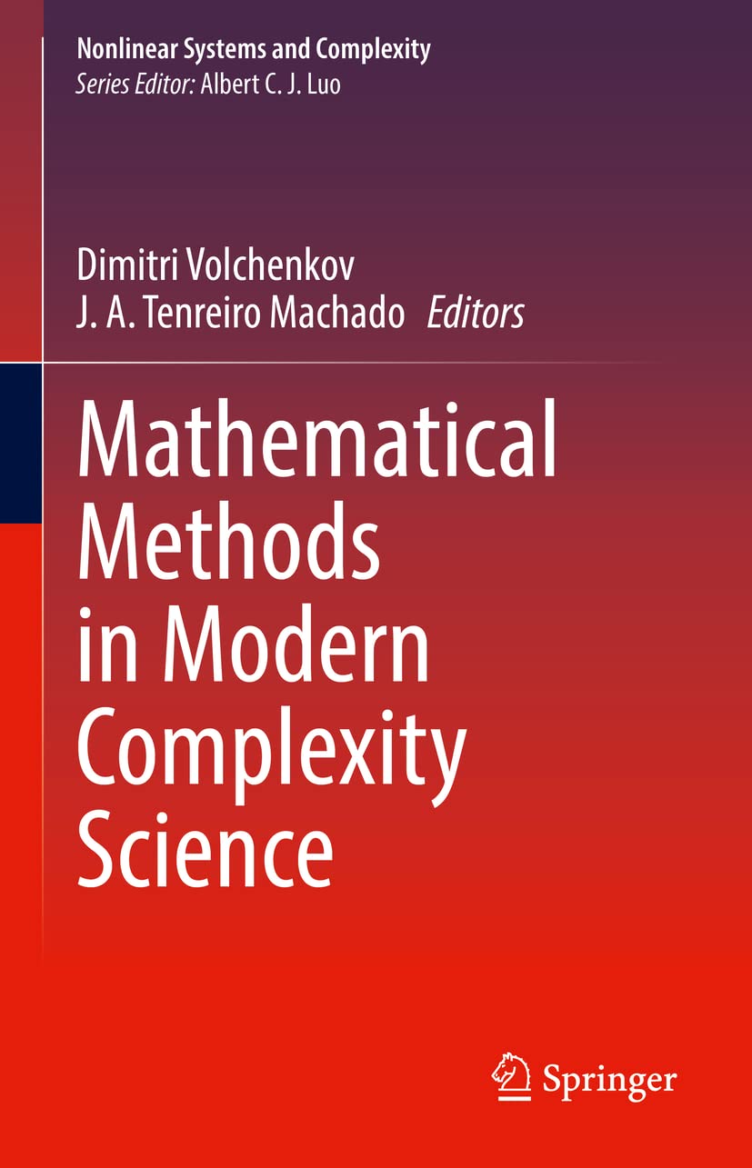 Buy Mathematical Methods in Modern Complexity Science: 33 (Nonlinear ...