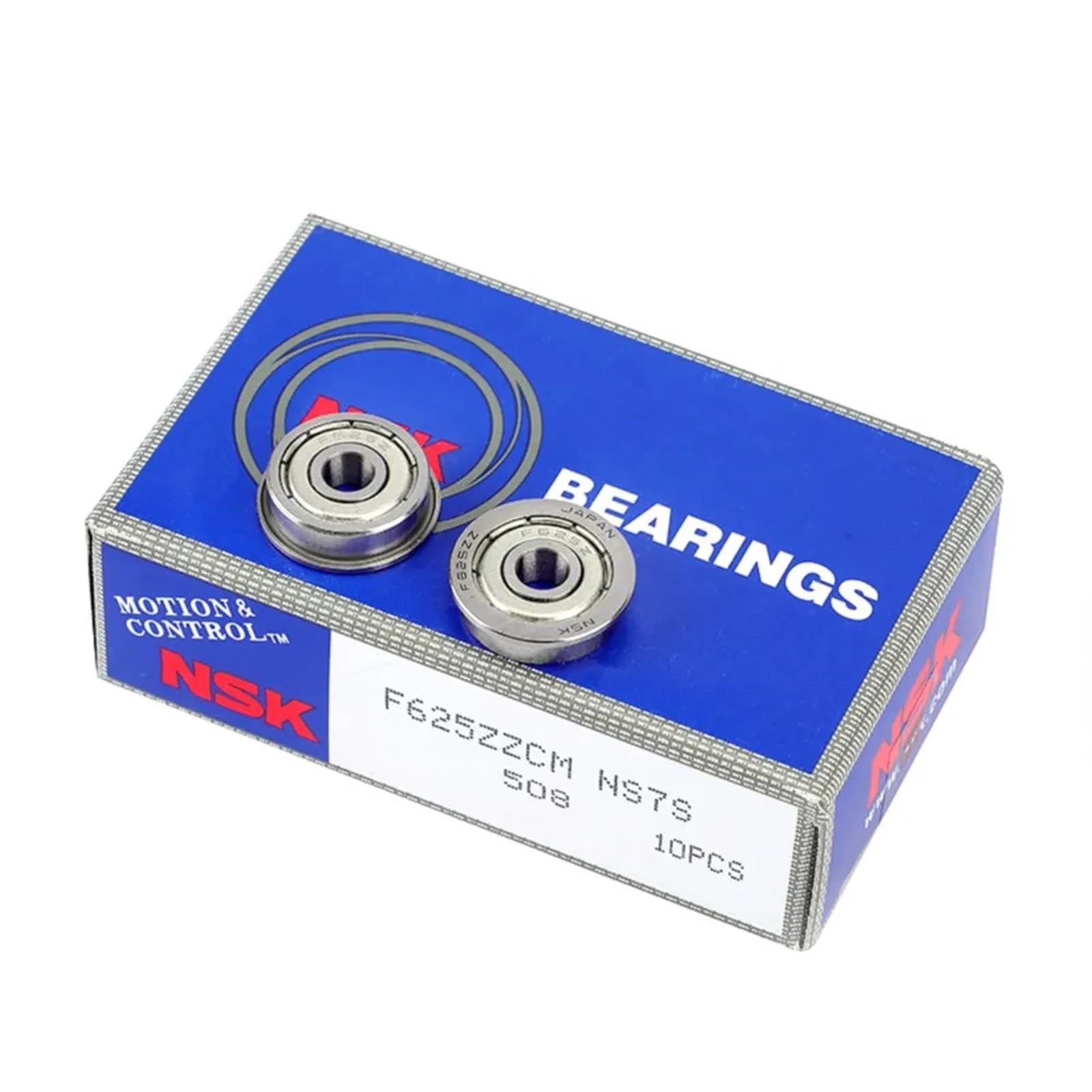 Bearing 5/10PCS Flange Bearing F681X-ZZ F682ZZ F683ZZ F684ZZ