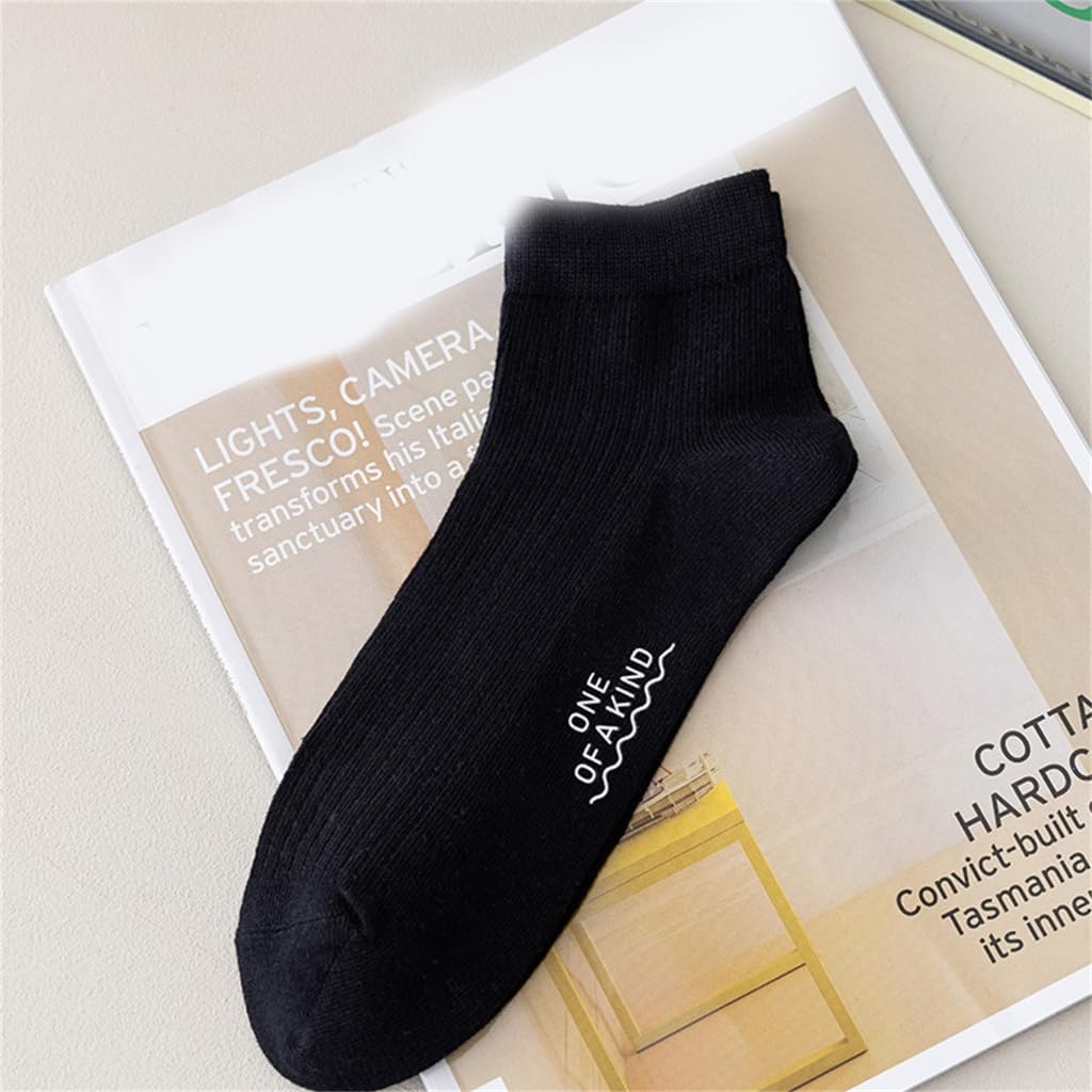 Color Men Sock Spring Autumn Casual Basic Stocking Vertical Stripes Breathable Comfortable Casual Sports