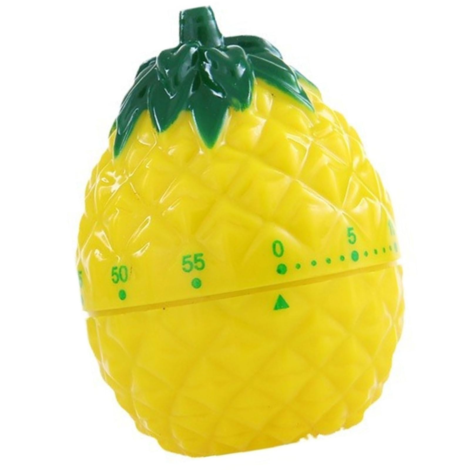 Qusinfc Pineapple Shape Countdowns Timer Manual Wind-Up Cooking Alarm Clock for Baking Study and Exercise Kitchen Tool Decorative Kitchen Tool