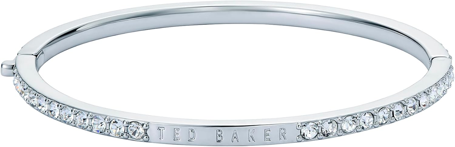 Ted Baker London Claudia Narrow Crystal Hinged Bangle Bracelet for Women