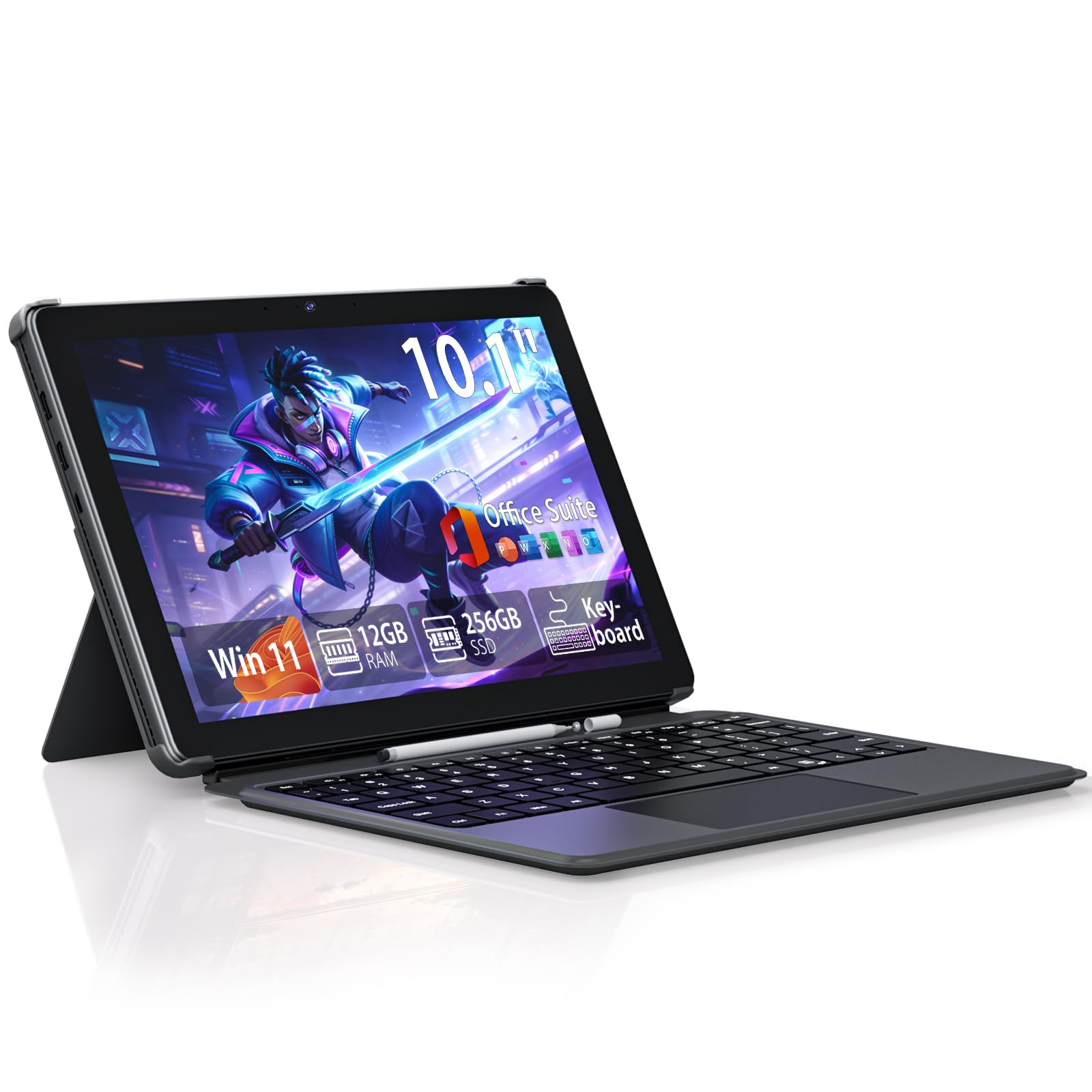 Amazon.co.jp: 2in1 タブレットPC 12GBメモリ 256GB SSD搭載、Core m3