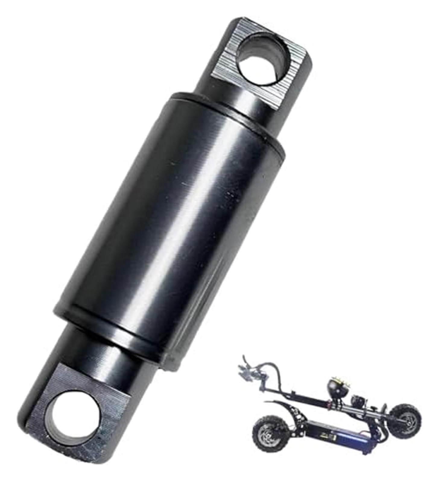 Pièces de scooter électrique, amortisseur arrière hydraulique, suspension, for scooter, accessoire, for Boyueda Laotie, générique, cylindrique Amélioration de la suspension des trottinettes éle