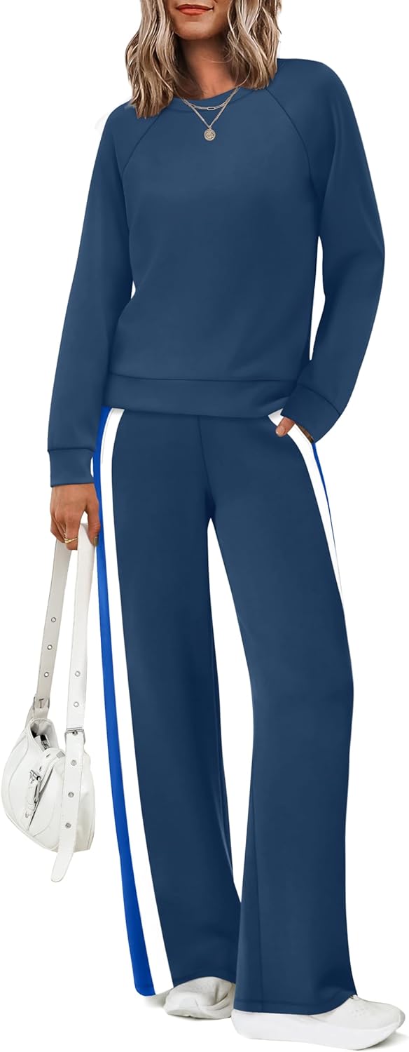 XIEERDUO 2 Piece Sets for Women Fall Fashion Must Have Teachers Airport Outfits 2025 Winter Clothing Lounge Sets Sweatsuits