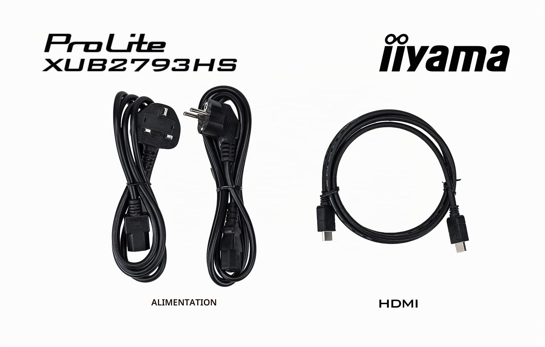 iiyama Ecran 27 Pouces Prolite XUB2793HS-B6