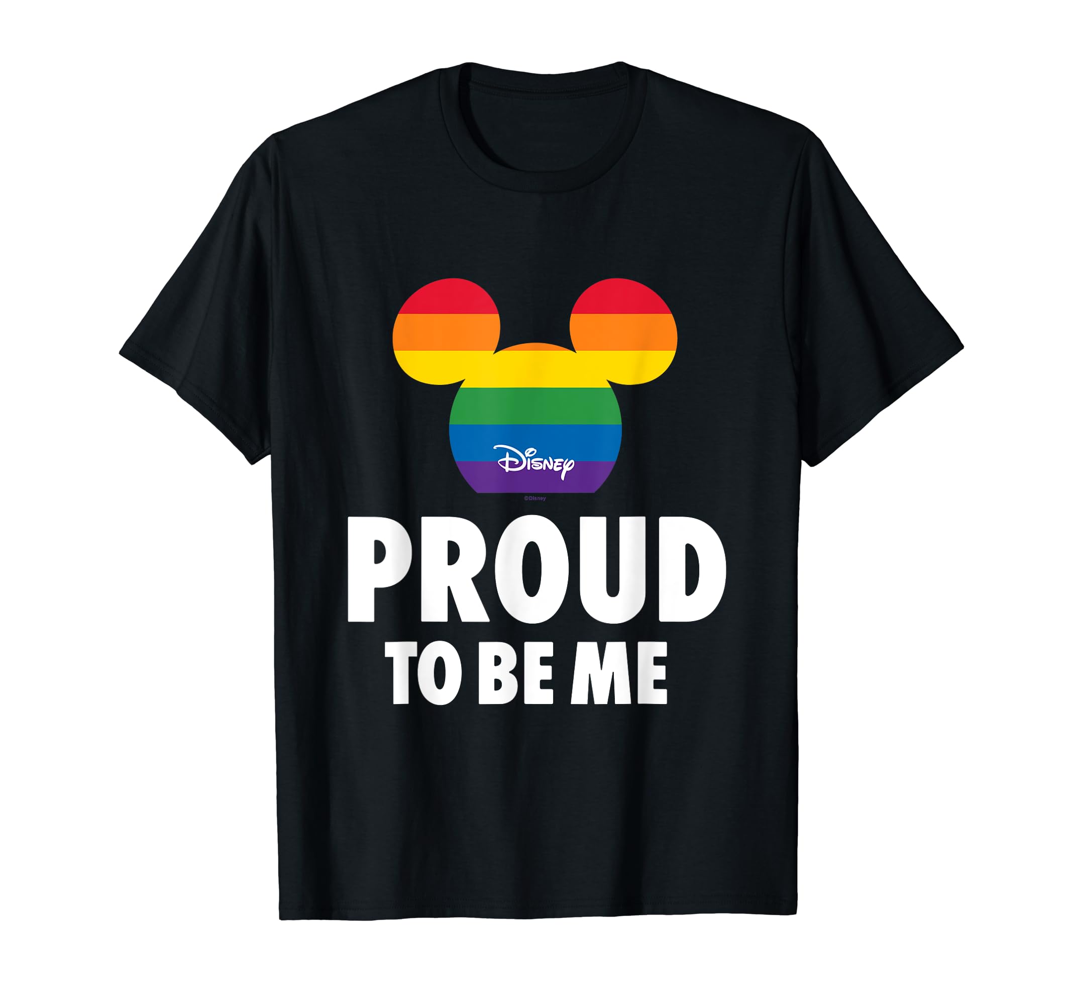 DisneyProud To Be Me Gay Flag T-Shirt