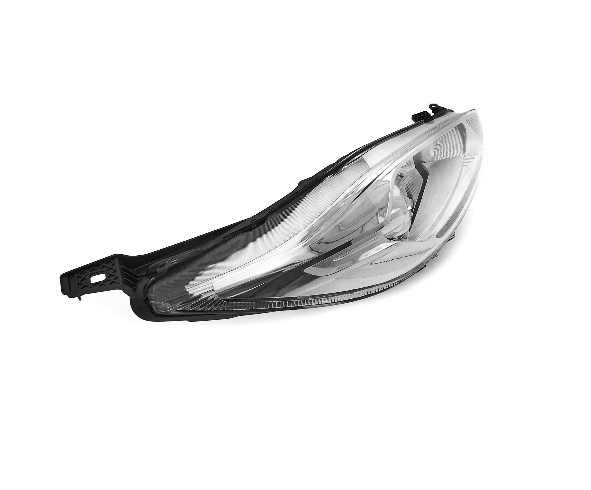 auto Fari anteriori Destra C1BB-13W029-CG compatibile per FORD FIESTA 2013-2017, elettrico, con motore, H1/H7, Led, PY21W, ECE, con luce di marcia diurna (LED)