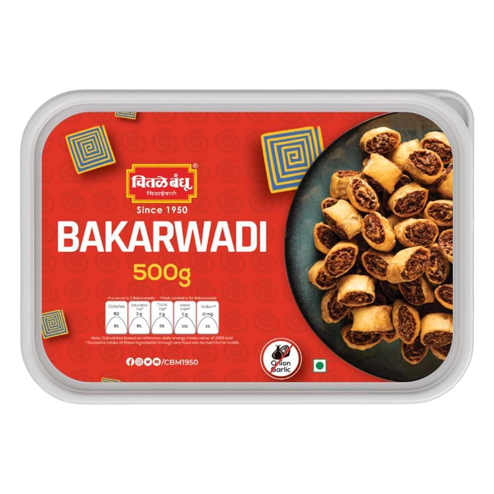 Chitale Bandhu Bakarwadi, 500gm Tray (B0DD1LRWS6) Amazon Price History, Amazon Price Tracker
