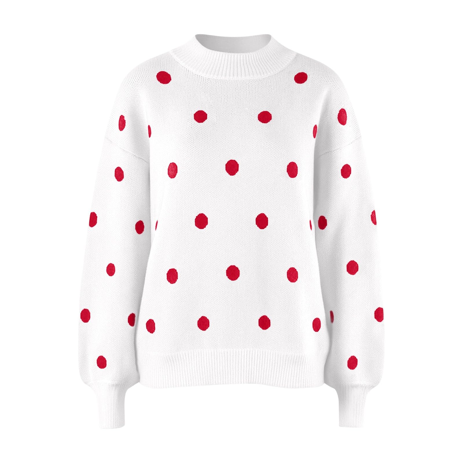 Maglione Donna In Maglia A Maniche Lunghe Felpa Casual Autunno E Invernale