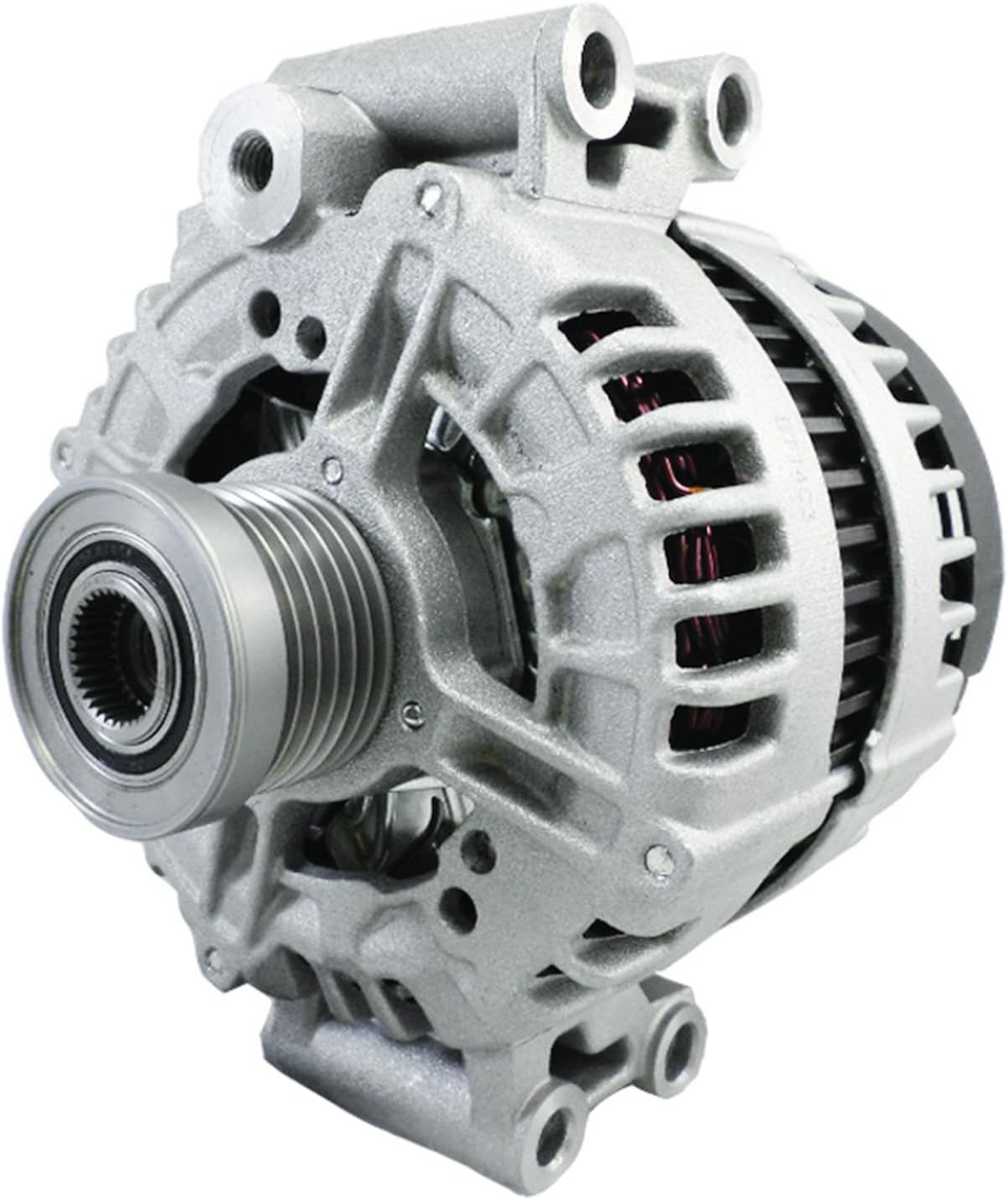 Detroit Axle - Alternator for BMW X3 X5 328i 528i xDrive 128i 323i 328xi 330i 330xi 528xi [180A/14V, CW Rotation], Alternator with 6 Groove Clutch Pulley Replacement